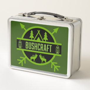 Naturüberlebende Bushcraft Metall Brotdose