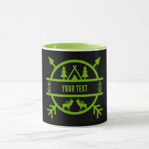 Naturüberlebende Bushcraft Tasse