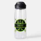 Naturüberlebende Bushcraft Trinkflasche (Rückseite)
