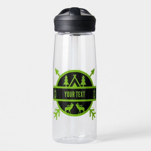 Naturüberlebende Bushcraft Trinkflasche (Vorne)