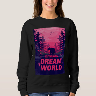 NATURVERMIETUNGSWELT - BÄREN UND BÄUME SWEATSHIRT