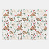 Naturverpackungspapiere für Wasserfarben Geschenkpapier Set (Vorderseite)