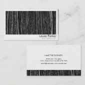 Naturwald Birch Tree Care Landschaftsbild Rasen Visitenkarte (Vorne/Hinten)