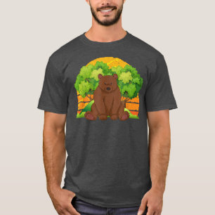 Naturwald Brauner Bär Wilhelm Tell T-Shirt