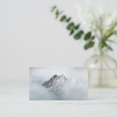 Naturwald Meditation Yoga-Lehrer Skript Visitenkarte (Stehend Vorderseite)