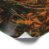 Naturwald-Pfad Digitaler Kunstdownload - Vibra Poster (Ecke)