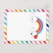 Naturwald-Pfadfinderjagdwild Party Ankündigungspostkarte (Rückseite)