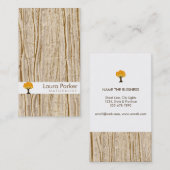 Naturwaldbraune Baumpflege Landschaftsgarten Visitenkarte (Vorne/Hinten)