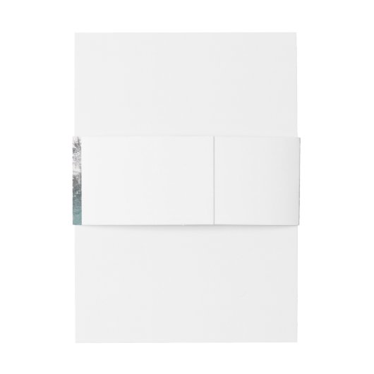 Naturwälder, Bäume und Vögel Einladungsbanderole (Rückseitenbeispiel)