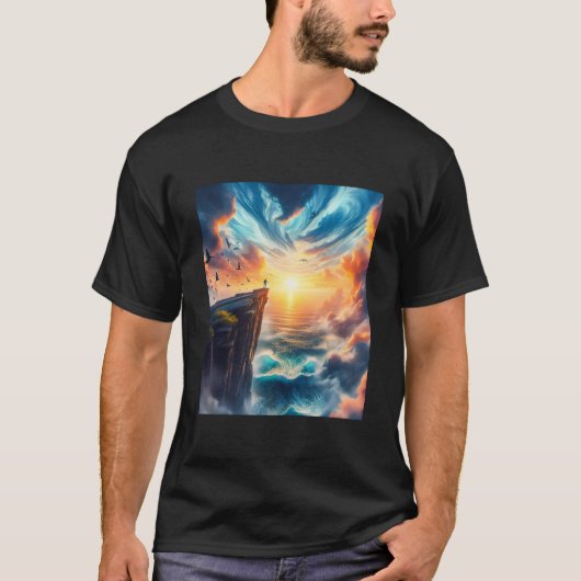 Naturwaldlandschaft T-Shirt (Vorderseite)