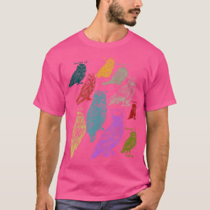 Naturwaldvögel Tiergeschenk T-Shirt