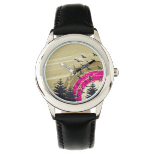 Naturwanderung - Beobachten Armbanduhr