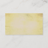 Naturwasserbäume künstlerischer Brauch Visitenkarte (Rückseite)