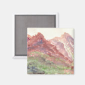 Naturwasserfarbe Magnet (Vorderseite/Rückseite)