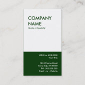 Naturweg Visitenkarte (Rückseite)