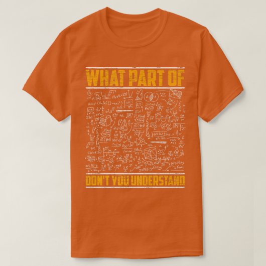 Naturwissenschaften, Mathematik und Physik T-Shirt (Design vorne)