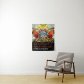 Naturwissenschaften sind das Sammeln von Briefmark Wandteppich (Beispiel)