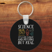 Naturwissenschaften wie Magie und Potion Geek Nerd Schlüsselanhänger (Vorderseite)