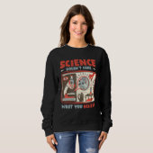 Naturwissenschaftlehrer kümmert sich nicht darum, sweatshirt (Vorne ganz)