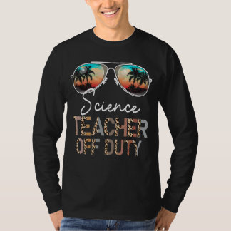 Naturwissenschaftlehrer von der Pflicht Leopard So T-Shirt