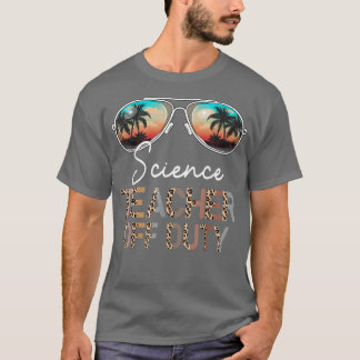 Naturwissenschaftlehrer von der Pflicht Leopard So T-Shirt