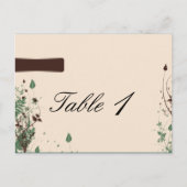 Naturwunder in der Elfenbeinbrauer Hochzeitsstimmu Postkarte (Vorderseite)