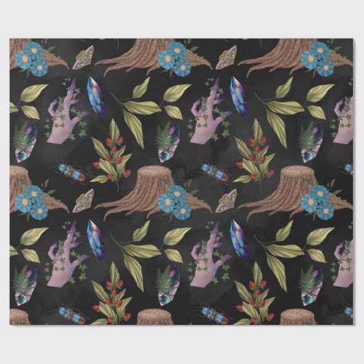 Naturzauberpapier Geschenkpapier (Flach)