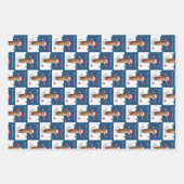 Natvity Pine Cone and Pine Branches Geschenkpapier Set (Vorderseite 2)