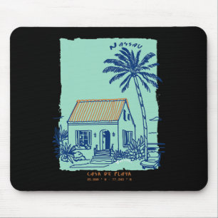 Nau Hamas Souvenir Vintage Karibik Kreuzfahrt Kuns Mousepad