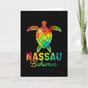 Nau Hamas Tie Dye Meeresschildkröte Hamas Strandur Karte