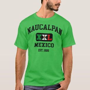 Naucalpan Mexiko XXL Athletic Design T-Shirt