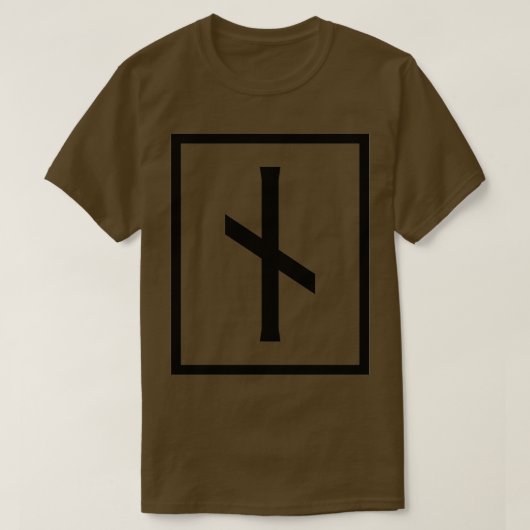 Naudhiz Desire Norse Rune T-Shirt (Design vorne)