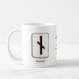 Naudhiz RuneStone-Tasse Kaffeetasse
