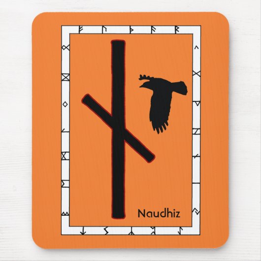 Naudhiz - Running of Overcoming Mousepad (Vorne)
