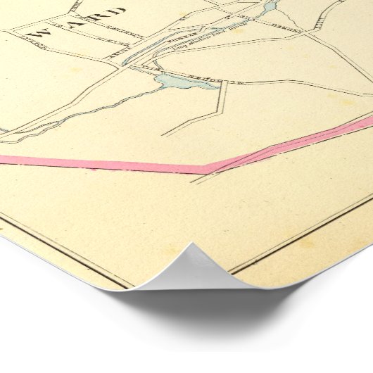 Naugatuck Poster (Ecke)