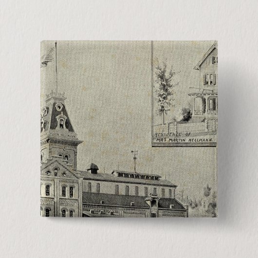 Naugatuck Val Brewery Button (Vorderseite)