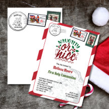 Naught or nice Santas Letter North Pole