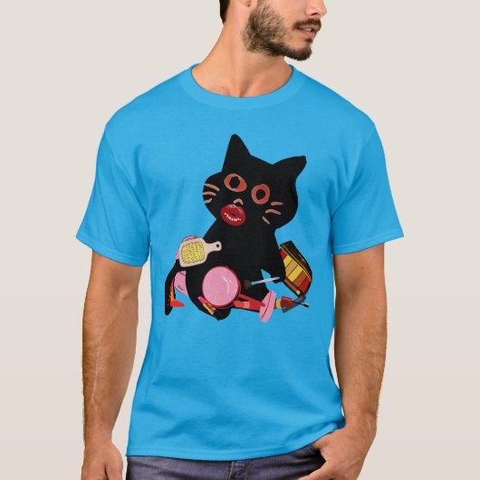 NAUGHTIEST KAT JE T - SHIRT (Vorderseite)