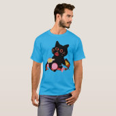 NAUGHTIEST KAT JE T - SHIRT (Vorne ganz)