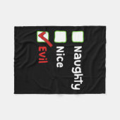 Naughty6 Fleecedecke (Vorderseite (Horizontal))
