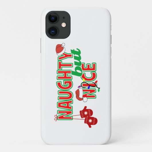 Naughty aber Nice Case-Mate iPhone Hülle (Rückseite)