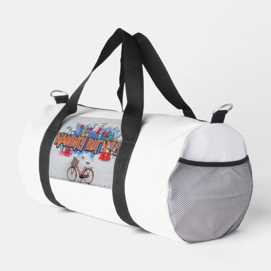 Naughty aber Nice Small Duffel Bag Duffle Bag (Rechte Ecke)