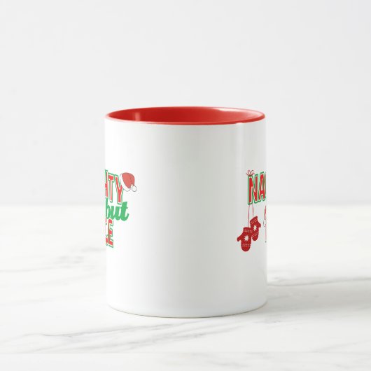 Naughty aber Nice Tasse (Zentrum)