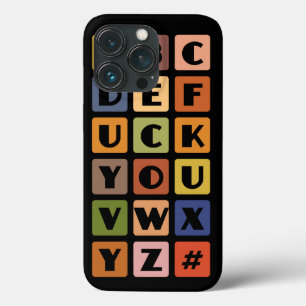 Naughty Alphabets Blackberry Bold Case
