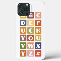 Naughty Alphabets iPhone 4 Fall-Partner