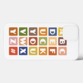 Naughty Alphabets iPhone Großkamerad Case-Mate iPhone Hülle (Rückseite (Horizontal))