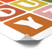 Naughty Alphabets Poster (Ecke)