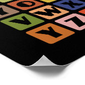 Naughty Alphabets Poster (Ecke)