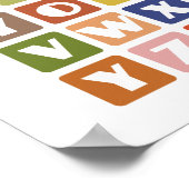 Naughty Alphabets Poster (Ecke)