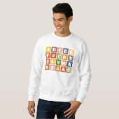 Naughty Alphabets Shirt - wählen Sie Stil & Farbe (Vorne ganz)
